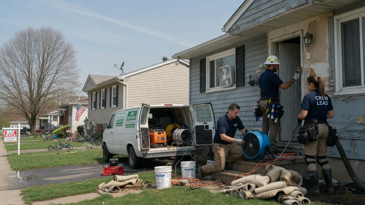 Flood Cleanup in Petrolia, PA near me
